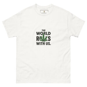 The World Rolls With Us Tee
